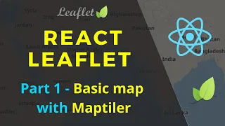 How to integrate open street maps in react using leaflet and maptiler React Leaflet Part 1