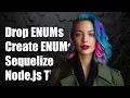 How to Properly Drop and Create ENUM Types with Sequelize in Node js