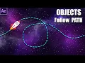 Objects following path - After Effects tutorial for beginners