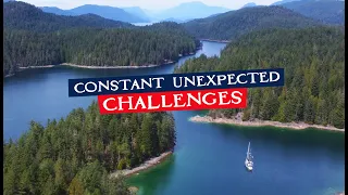 Sailing Desolation Sound into Von Donop Inlet  |  Sailing SV Indigo