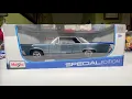 Scale 1965 Pontiac GTO Maisto Special Edition Unboxing