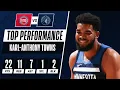 Karl-Anthony Towns Stuffs The Stat Sheet