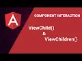 Angular Tutorial ViewChild using component in angular