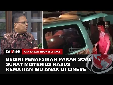 Prof Andrianus:  Dugaan Aliran Sesat di Kasus Kematian Ibu Anak di Cinere Lemah