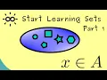 Start Learning Sets 1 Overview and Element Relation