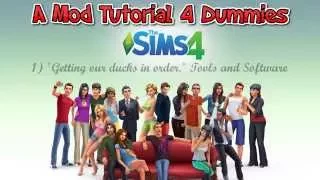 The Sims 4 A Mod Tutorial 4 Dummies - Tools and Software