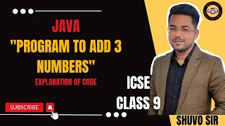 8 Java Tutorial Adding Three Numbers - Simple Easy Explanation