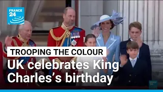UK celebrates King Charles s birt ay with Trooping the Colour FRANCE 24 English