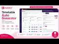 Automatic School Timetable Generator AI Timetable Software for Schools InstiKit