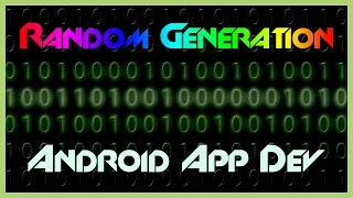TUTORIAL Random Number Generation - Android Java Development