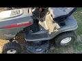 Craftsman LT2000 Lawnmower Starts but jerks is it a Slipping transmission Fixed for 12