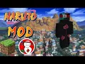 Minecraft Mod Showcase - Naruto Mod ARMOR WEAPONS AND JUTSUS