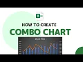 How to Create a Combined Column graph and Line graph in Excel Combo Chart