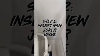 Is your marine head backfilling ? Here’s 3 steps to replace a joker valve! #shorts