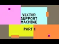 Support Vector Machine SVM Part-1 ll Explained in Urdu Hindi