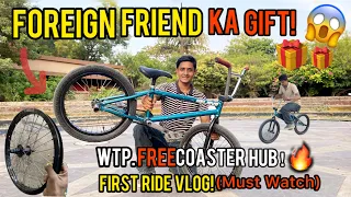 Finally Freecoaster Helix Hub Lagaliya!😍 Custom BMX Wheel Build & Test Ride Akram Rider #bmxindia 