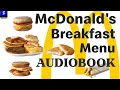 McDonald s Breakfast Menu book USA Version