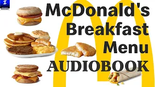 McDonald s Breakfast Menu book USA Version