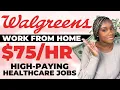 WALGREENS Remote Jobs Make 3 Walgreens Jobs Online Remote Jobs
