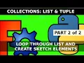 FreeCAD Python 2 of 2 Create access collections FOR loop to plot sketch elements on a face