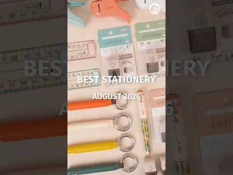 The BEST Stationery of August 2026 🖋🤩