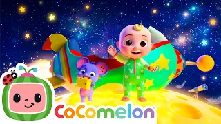 ⭐ Space Adventures🚀 JJ and Mimi Blast Off! | Cocomelon Animal Time - Nursery Rhymes