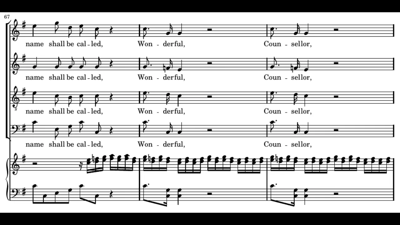 Händel: Messiah - 13. For unto us a child is born - Gardiner Händel: Messiah - 13. For unto us a child is born - Gardiner