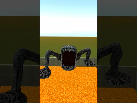 WHICH ALL KINDS SEA EATER CAN JUMP OVER BIG LAVA PIT? CARTOON CAT TRAIN EATER ZOONOMALY GMOD