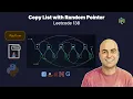 Copy List with Random Pointer - Leetcode 138 HashMap vs O 1 Space Trick Java Python