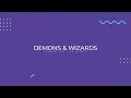 Demons & Wizards - Fiddler on the Green (lyrics on screen)