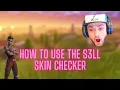 How to use the S3LL skin checker
