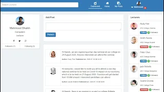 How to make following and followers count display on profile card using PHP CodeIgniter Part-28