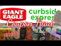 Giant Eagle coupon haul freebies