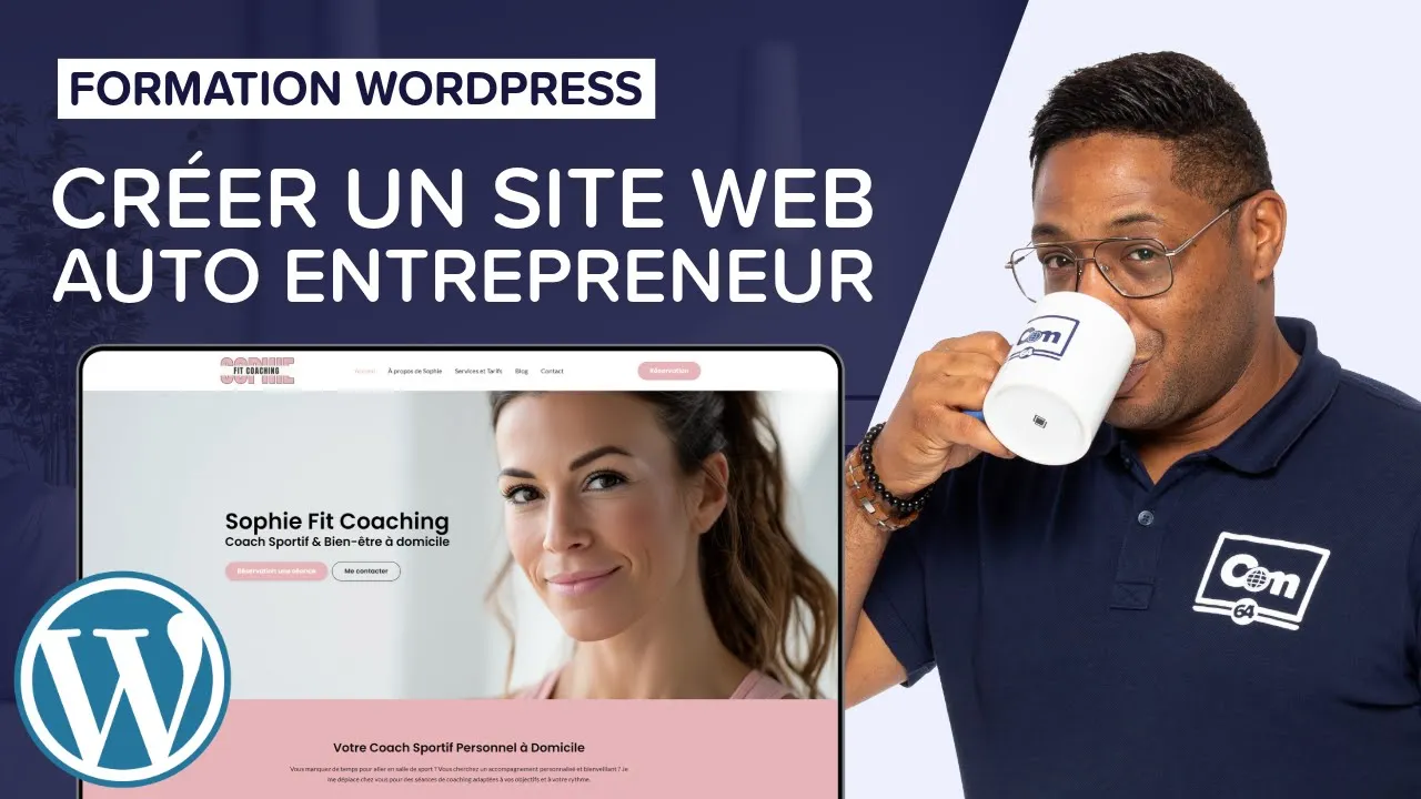 Tutoriels Comment Créer un Site Web avec WordPress pour Auto Entrepreneur (2026)