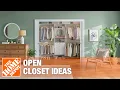 Open Closet Ideas The Home Depot