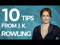 10 Writing Tips from J K Rowling