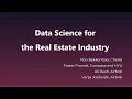 KDD2020 Real Estate Tutorial Part 1 - Intro and Commercial Real Estate Overview Dr Ron Bekkerman