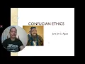 Lectures in Ethics Philosophies in Ethics - Confucian Ethics Jove S Aguas