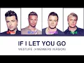 Westlife - If I Let You Go (4 Members Version) [No Brian] Color Coded Lyrics