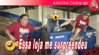 Essa loja me surpreendeu com as coisas que encontrei no dumpster