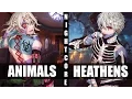 Download Lagu ♪ Nightcore - Heathens / Animals (Switching Vocals)