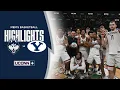 HIGHLIGHTS UConn Outlasts BYU In Top-10 Thriller In Boston