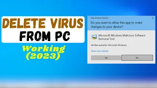 Delete Viruses from Windows Malicious Software Removal Tool MSRT