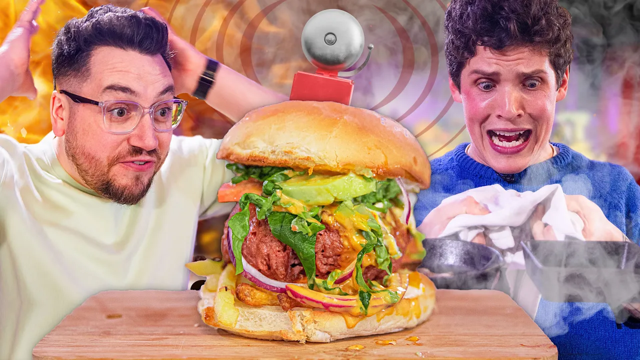 HE SET OFF EVERY ALARM   Sub-10 Minute Burger Challenge Ep.4 @Max_LaManna