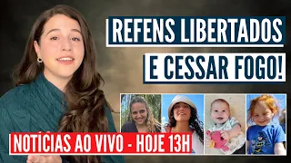 A GUERRA ACABOU? Israel com Aline ao vivo hoje as 13h