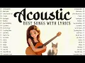 Download Lagu Soft Acoustic Songs 2025 🎶 Best English Songs with Lyrics 🎶 Tune In and Feel Calm