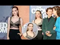 Amanda Seyfried sizzles in a jeweled black vinyl bra top at the NYC premiere