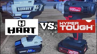 Hart Tools Impact Driver Compared to HyperTough