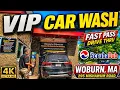 ScrubaDub Car Wash Woburn MA VIP Fast Pass Drive Thru 4K POV - 26