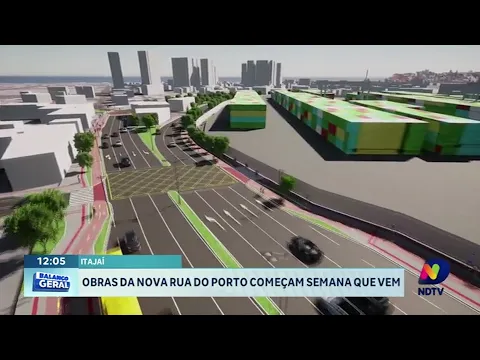 Projeto de Mobilidade em Itajaí: Obras da Nova Rua do Porto têm Início na Próxima Semana!